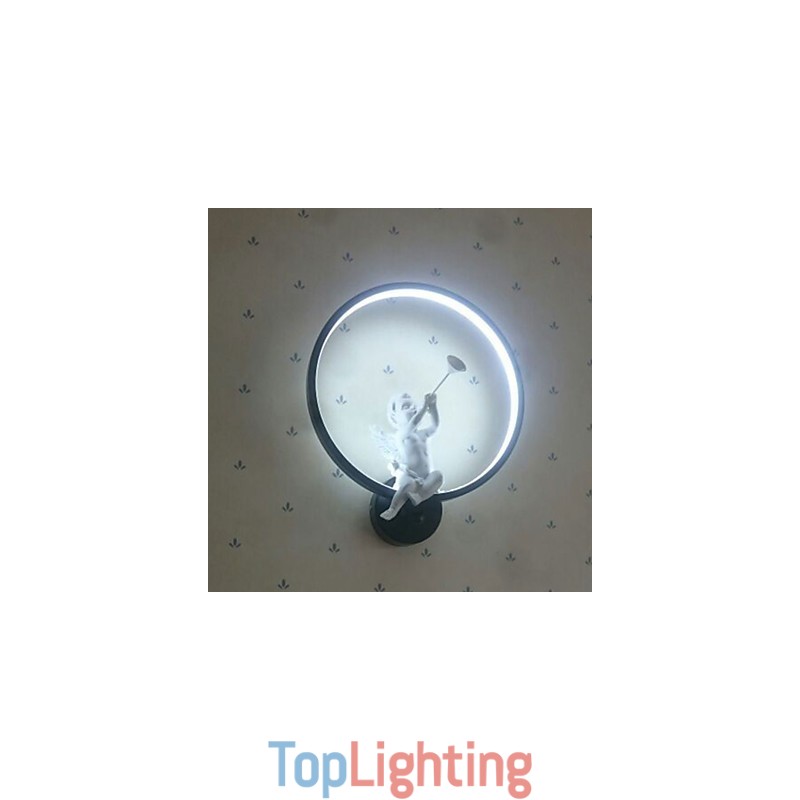 Nordic Modern Minimalist Wall Lamp Bedroom Decorative Lights Aluminum Products Lamps Angels Corridors Wall Lights