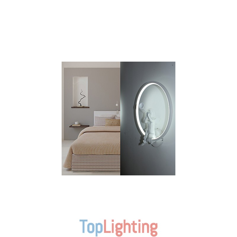 Nordic Modern Minimalist Wall Lamp Bedroom Decorative Lights Aluminum Products Lamps Angels Corridors Wall Lights