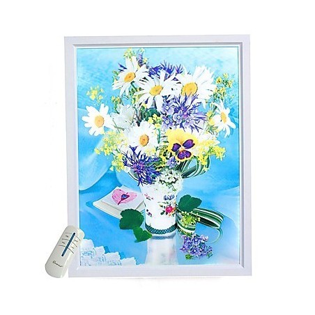 Integrated Modern Contemporary Modern Comtemporary Painting Feature for Ambient Light Wall Sconces