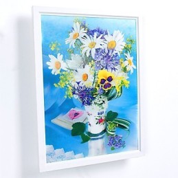 Integrated Modern Contemporary Modern Comtemporary Painting Feature for Ambient Light Wall Sconces