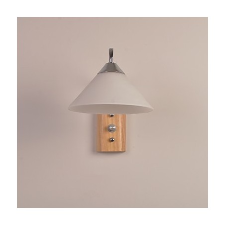 Simple Wall Lamp Bedside Desk Lamp With Glass Shade and Solid Wood for Bedroom Dresser Living Room Baby Room College Dorm Coffee Table Bookcas Simple Wall Lamp Bedside Desk Lamp With Glass Shade and Solid Wood for Bedroom Dresser Living Room Baby Room College Dorm Coffee Table Bookcas