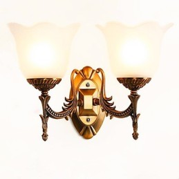 Modern Contemporary Electroplated Feature for Eye Protection European or American style Wall Lights
