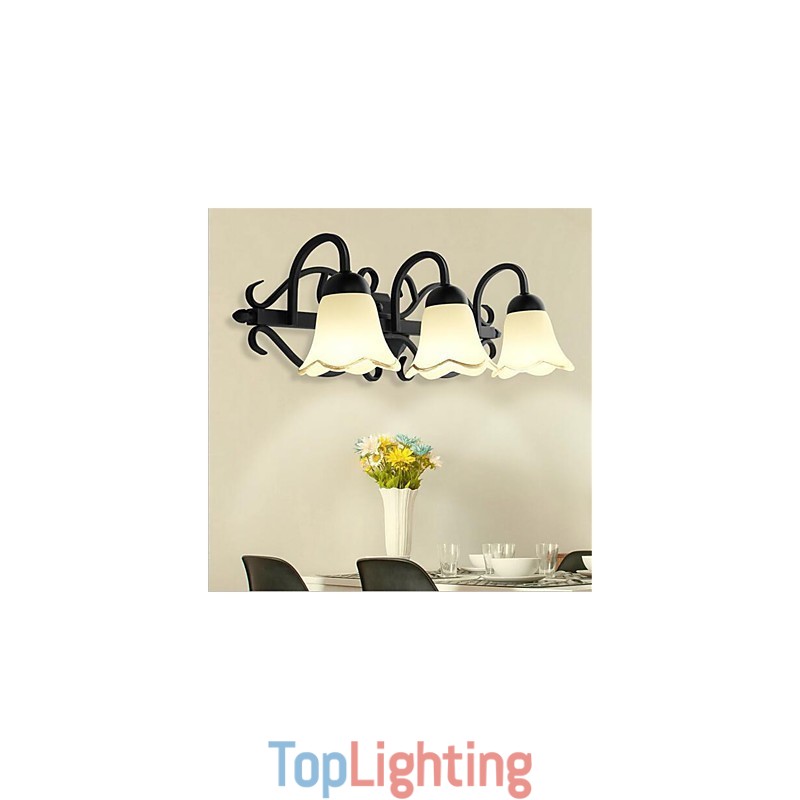Country Retro Painting Feature for Eye Protection Ambient Light Wall Lights Wall Light