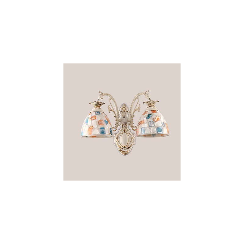 Rustic Lodge Painting Feature for Downlight Wall Sconces Wall Light