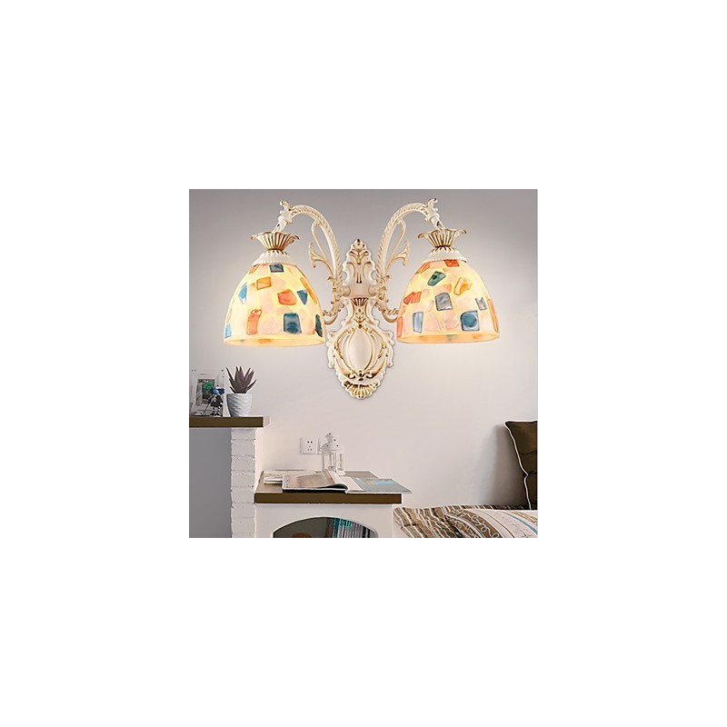 Rustic Lodge Painting Feature for Downlight Wall Sconces Wall Light