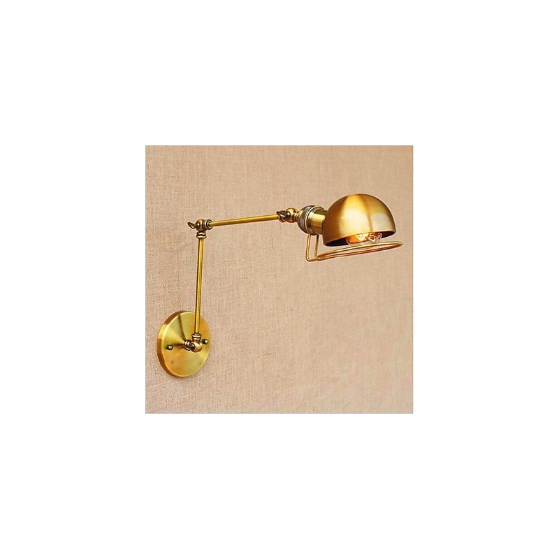 Vintage Country Painting Feature for Mini Style Swing Arm Eye Protection Ambient Light Swing Arm LightsWall