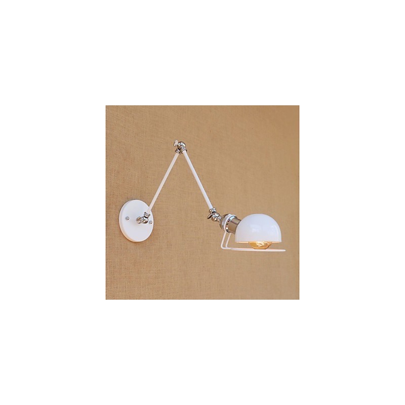 Vintage Country Painting Feature for Mini Style Swing Arm Eye Protection Ambient Light Swing Arm LightsWall