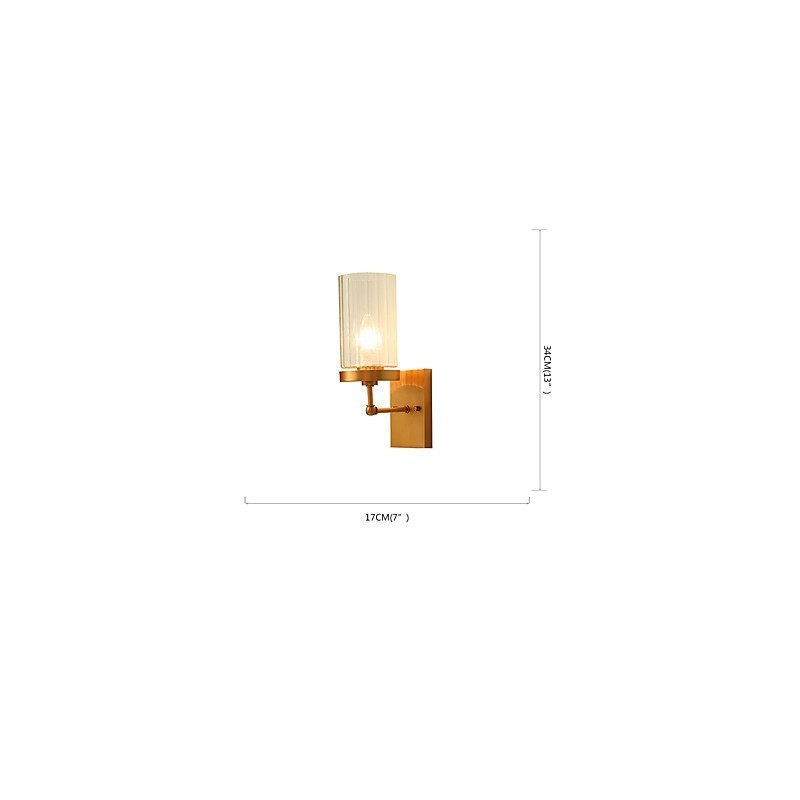 Traditional Classic Country Brass Feature for Mini Style Uplight Wall Sconces Wall Light