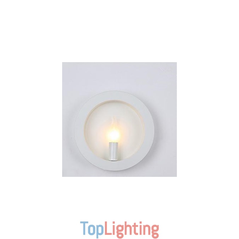 New Iron Art Wall Lamp Wholesale Round Living Room Sofa Background Wall Lamp