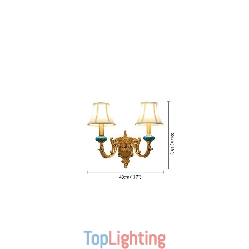 Simple Country Traditional Classic Brass Feature for Mini Style Uplight Wall Sconces Wall Light
