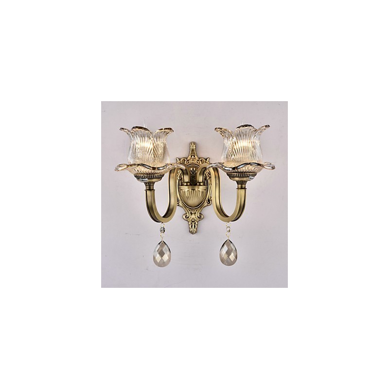 Rustic Lodge Brass Feature for Mini Style Uplight Wall Sconces Wall Light