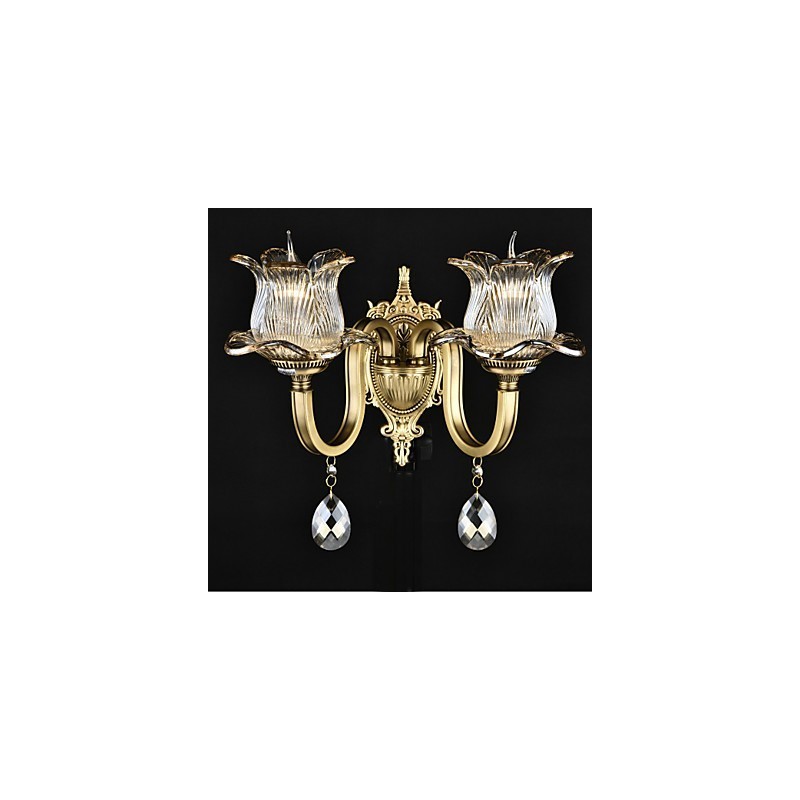 Rustic Lodge Brass Feature for Mini Style Uplight Wall Sconces Wall Light