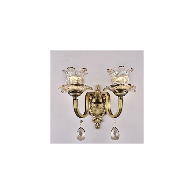 Rustic Lodge Brass Feature for Mini Style Uplight Wall Sconces Wall Light