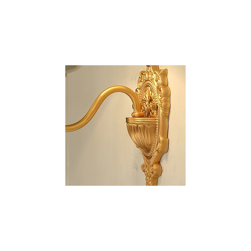 Simple Country Traditional Classic Brass Feature for Mini Style Uplight Wall Sconces Wall Light