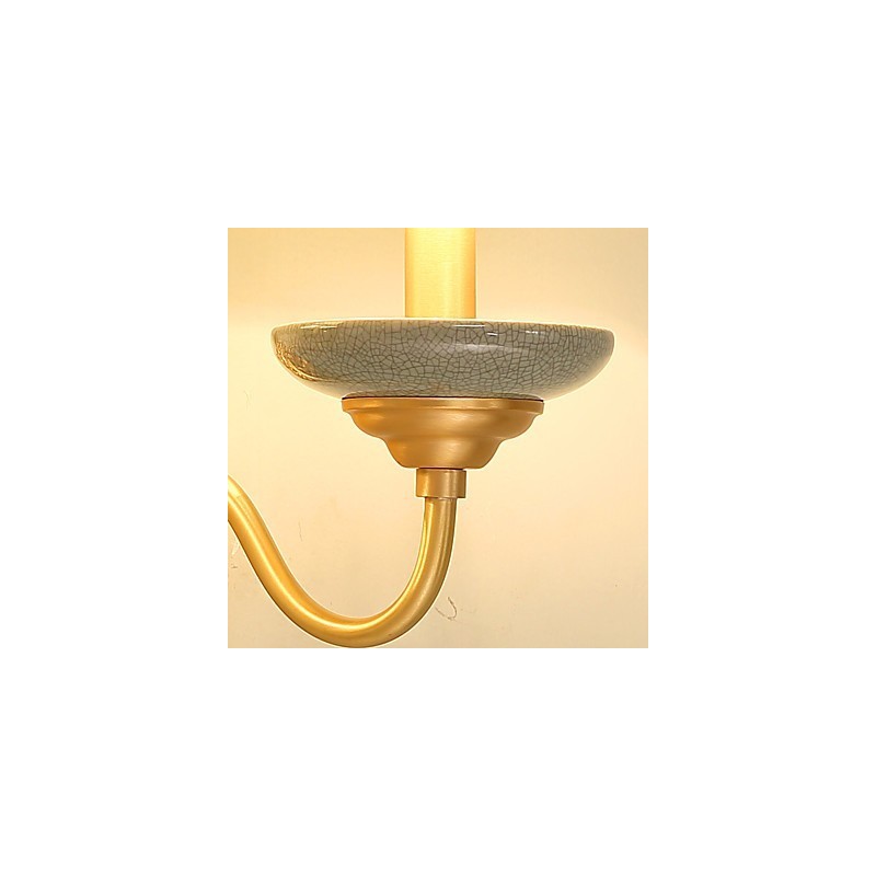Simple Country Traditional Classic Brass Feature for Mini Style Uplight Wall Sconces Wall Light