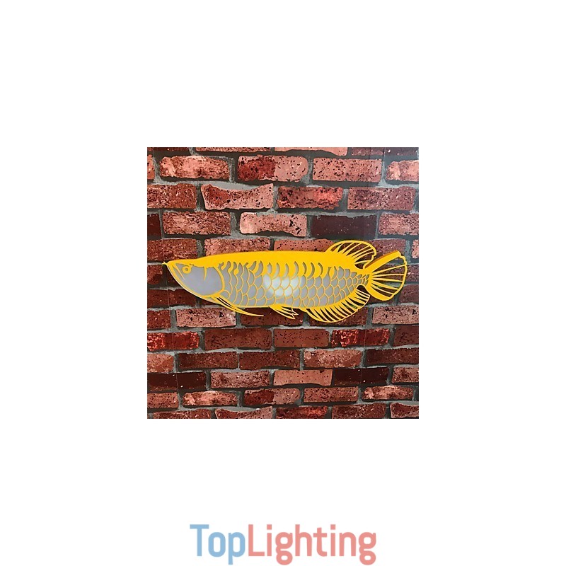 Modern Wall Lights Fish Shape Simplicity Style Acrylic Lighting Living Room Hallway Bedroom Hotel Rooms Decoration lighting