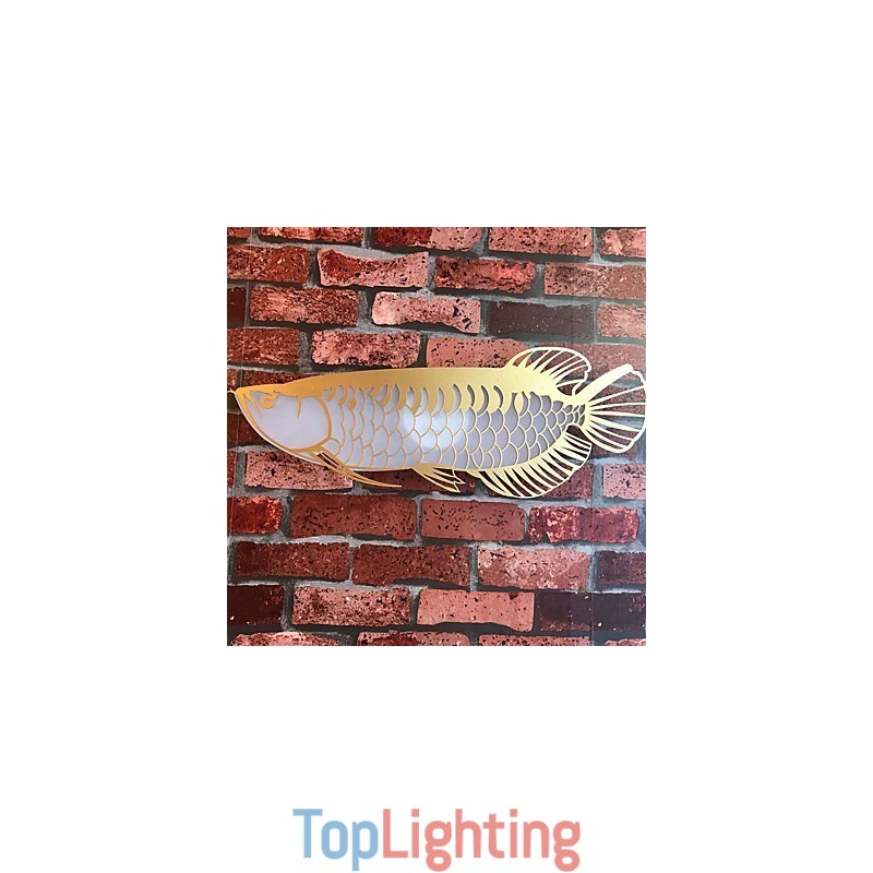 Modern Wall Lights Fish Shape Simplicity Style Acrylic Lighting Living Room Hallway Bedroom Hotel Rooms Decoration lighting