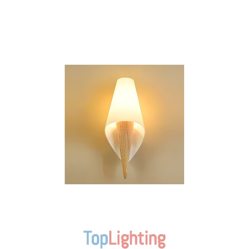 Simple Country Feature for Eye Protection Ambient Light Wall Sconces Wall Light Warm European Style Bedroom Wall Lamp