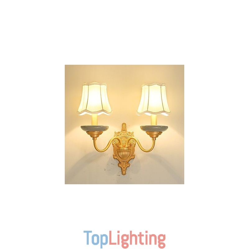 Simple Country Traditional Classic Brass Feature for Mini Style Uplight Wall Sconces Wall Light Pu