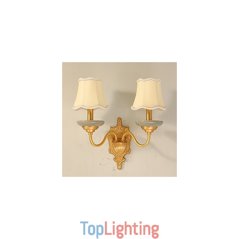 Simple Country Traditional Classic Brass Feature for Mini Style Uplight Wall Sconces Wall Light Pu