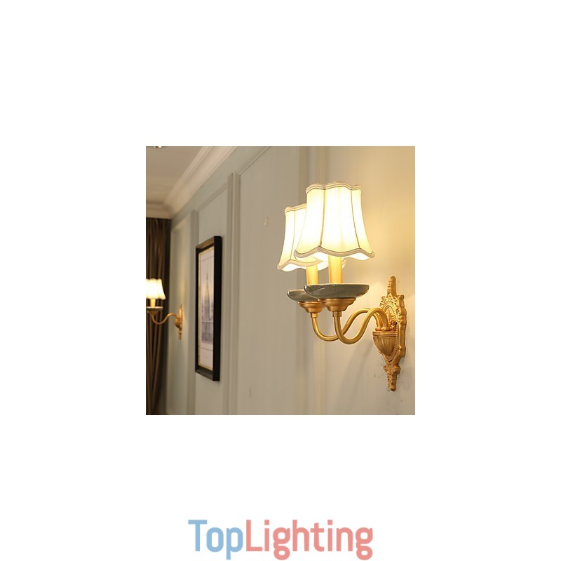 Simple Country Traditional Classic Brass Feature for Mini Style Uplight Wall Sconces Wall Light Pu