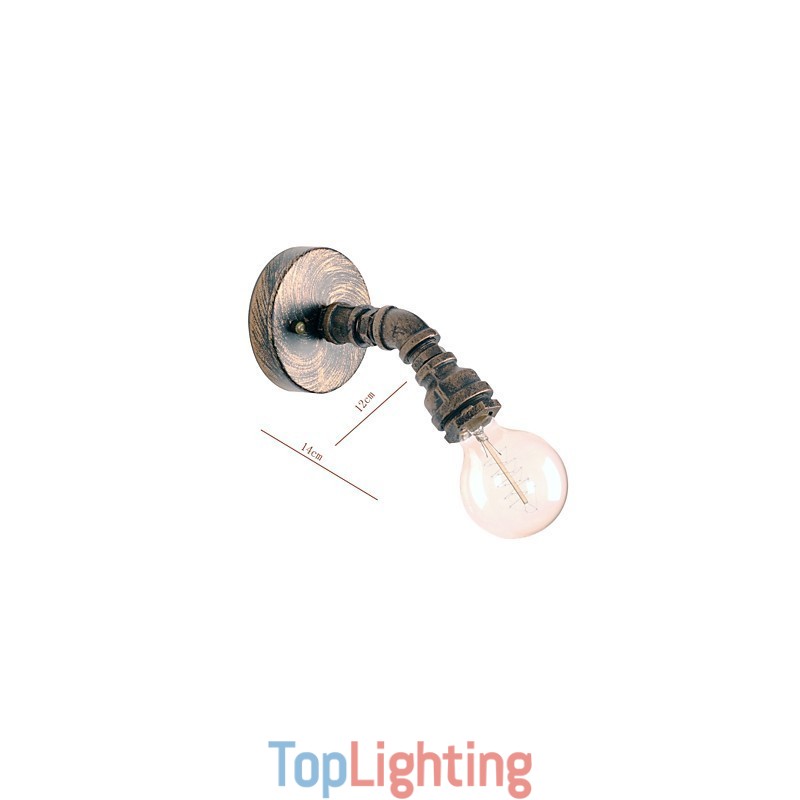 Antique Simple Vintage Country Traditional Classic Painting Feature for Mini Style Downlight Wall Sconces Wall Light