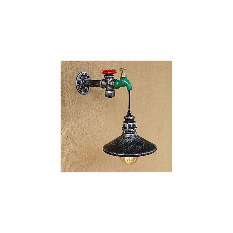 Rustic Lodge Painting Feature for Ambient Light Wall Sconces Wall Light