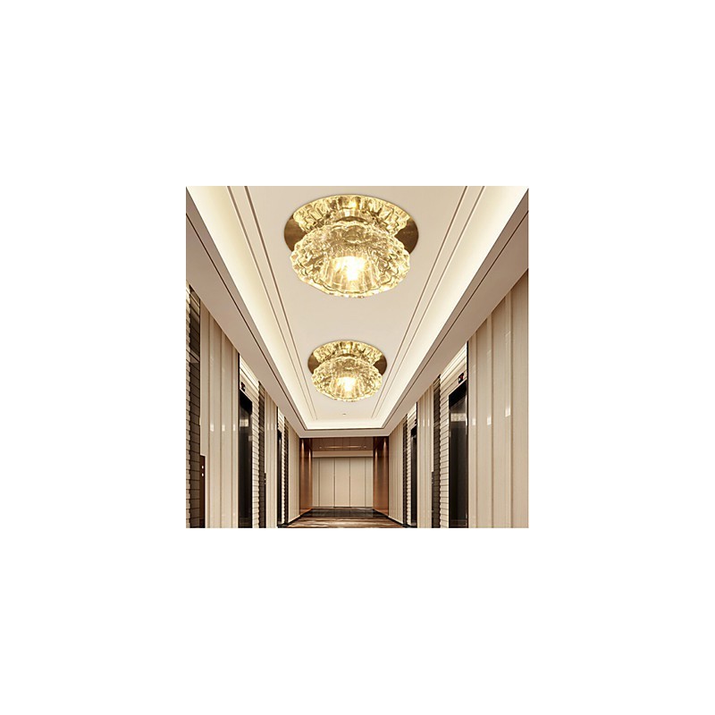 Energy Saving Modern Ceiling Light Crystal Ceiling Light Down light bulb Lamp