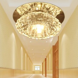 Energy Saving Modern Ceiling Light Crystal Ceiling Light Down light bulb Lamp