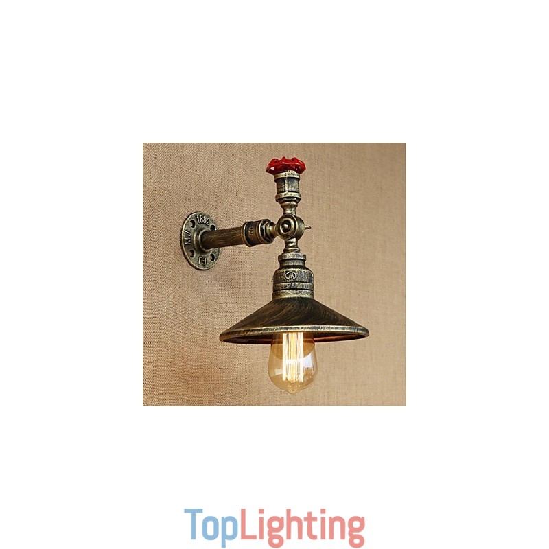 Rustic Lodge Painting Feature for Ambient Light Wall Sconces Wall Light