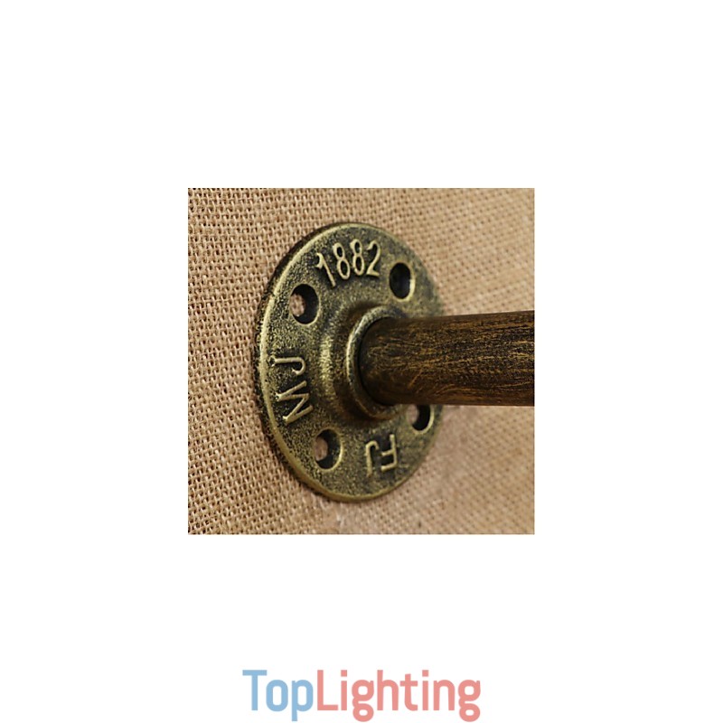 Rustic Lodge Painting Feature for Ambient Light Wall Sconces Wall Light