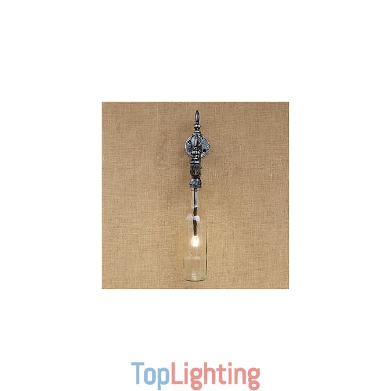 Rustic Lodge Silver Feature for Ambient Light Wall Sconces Wall Light