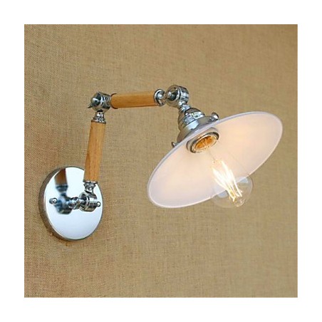 Modern Contemporary Chrome Feature for Swing Arm Ambient Light Swing Arm Lights Wall Light