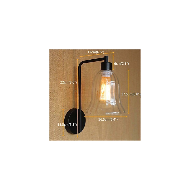 Rustic Lodge Country Black Oxide Finish Feature for Swing Arm Ambient Light