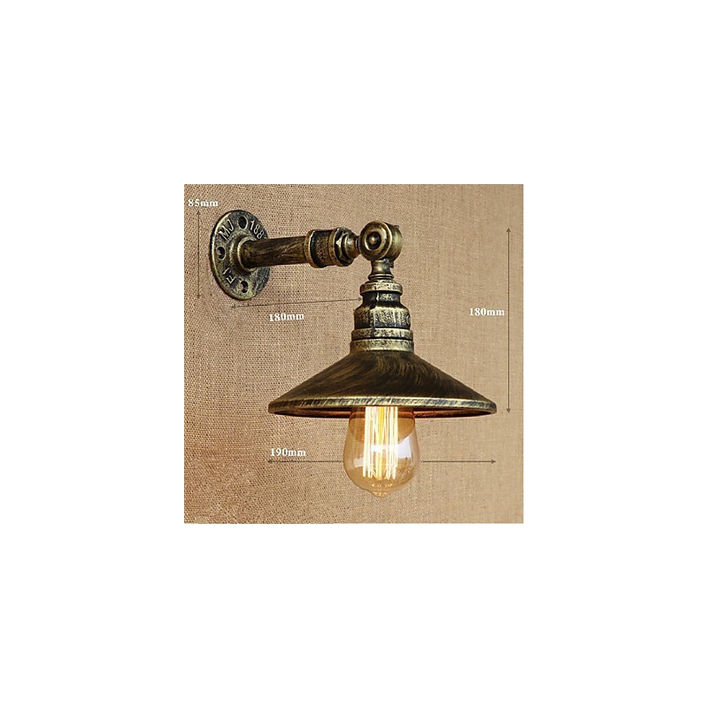 Industrial Style Nordic Water Pipe Wall Lamp Wall Light
