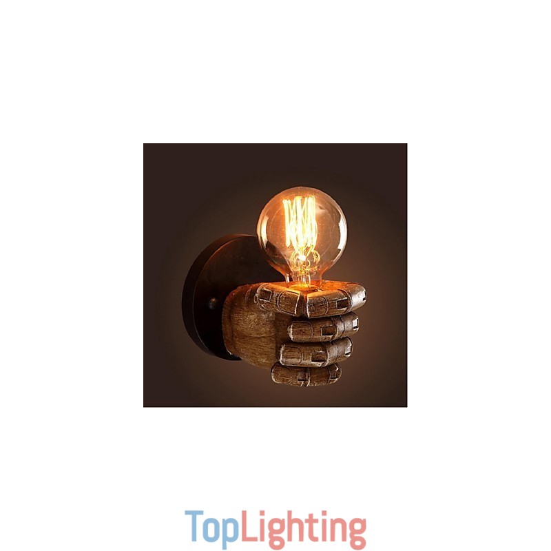 Rustic Lodge Painting Feature for Ambient Light Wall Sconces Wall Light