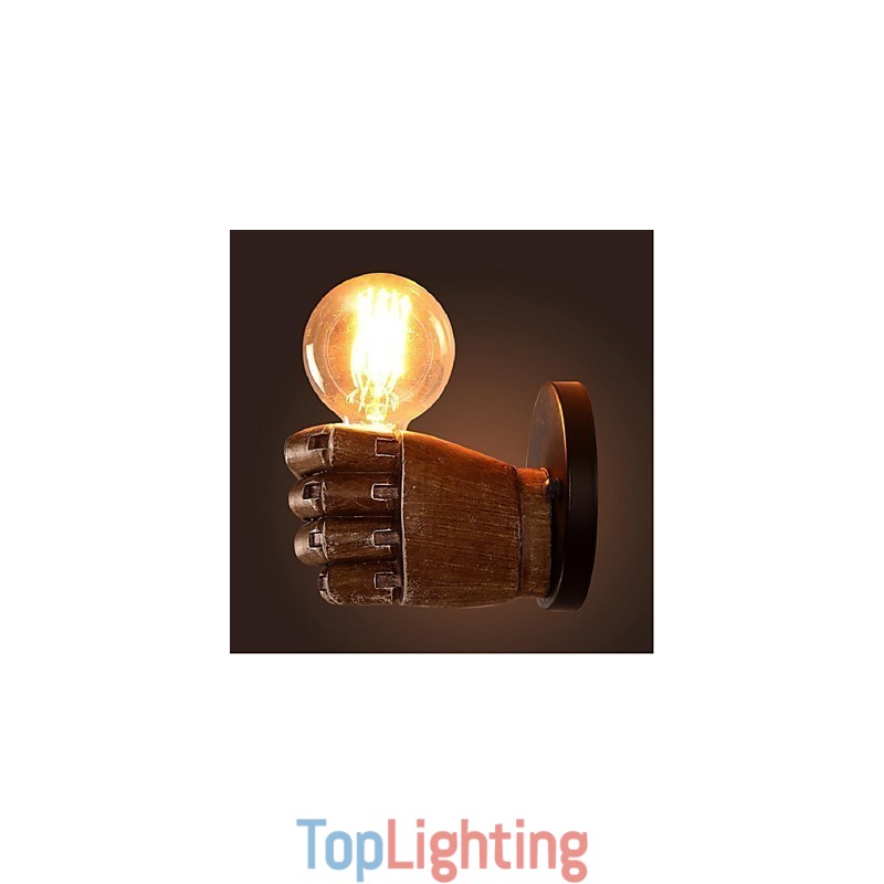 Rustic Lodge Painting Feature for Ambient Light Wall Sconces Wall Light