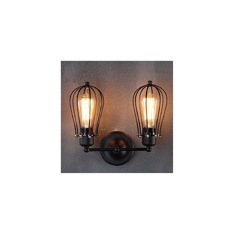 Retro Grapefruit American Village Iron Antique Restaurant Corridor Aisle Wall Lamp Wall Light