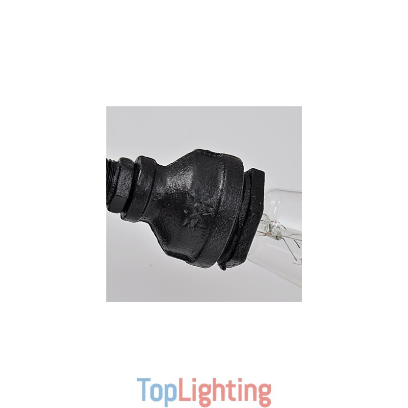 Water Pipe Wall Lights Retro Industrial Style Creative Country Metal Restaurant Cafe Bars Bar Table Wall Sconces