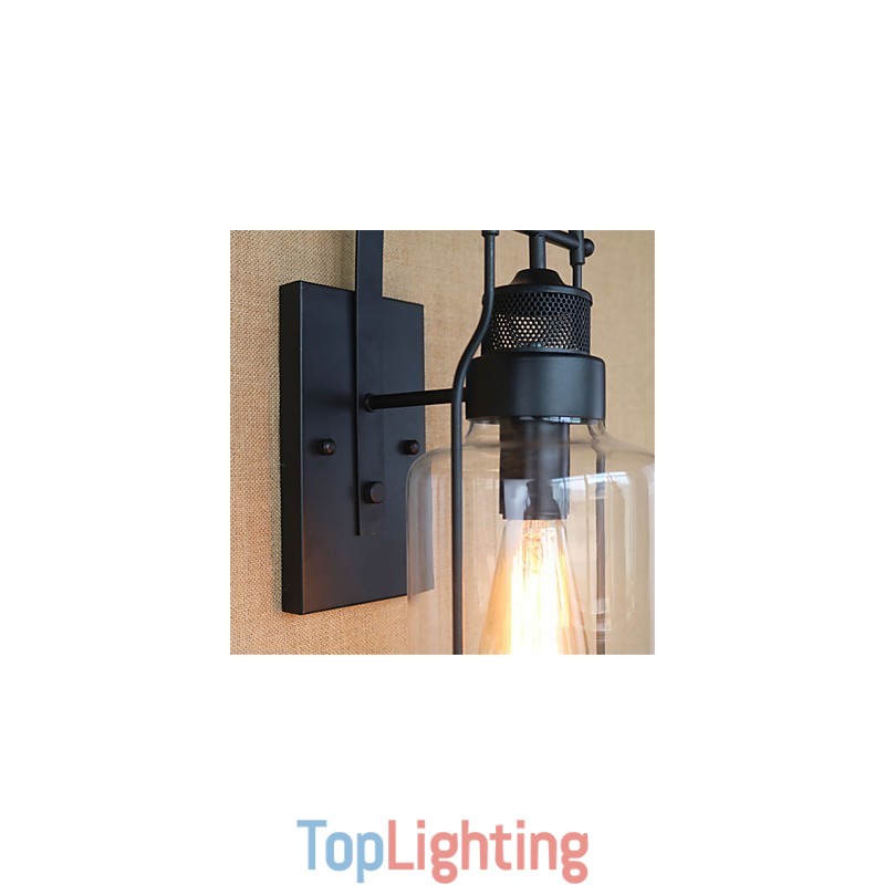 Rustic Lodge Country Retro Black Oxide Finish Feature for Eye Protection Ambient Light