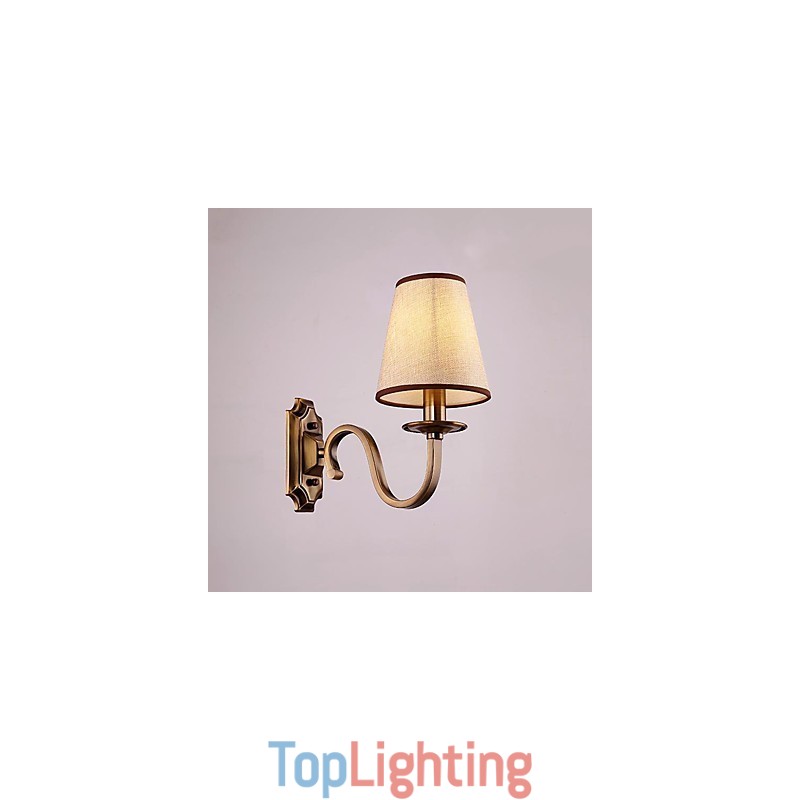 Traditional Classic Electroplated Feature for Eye Protection Downlight Wall Sconces Wall Light