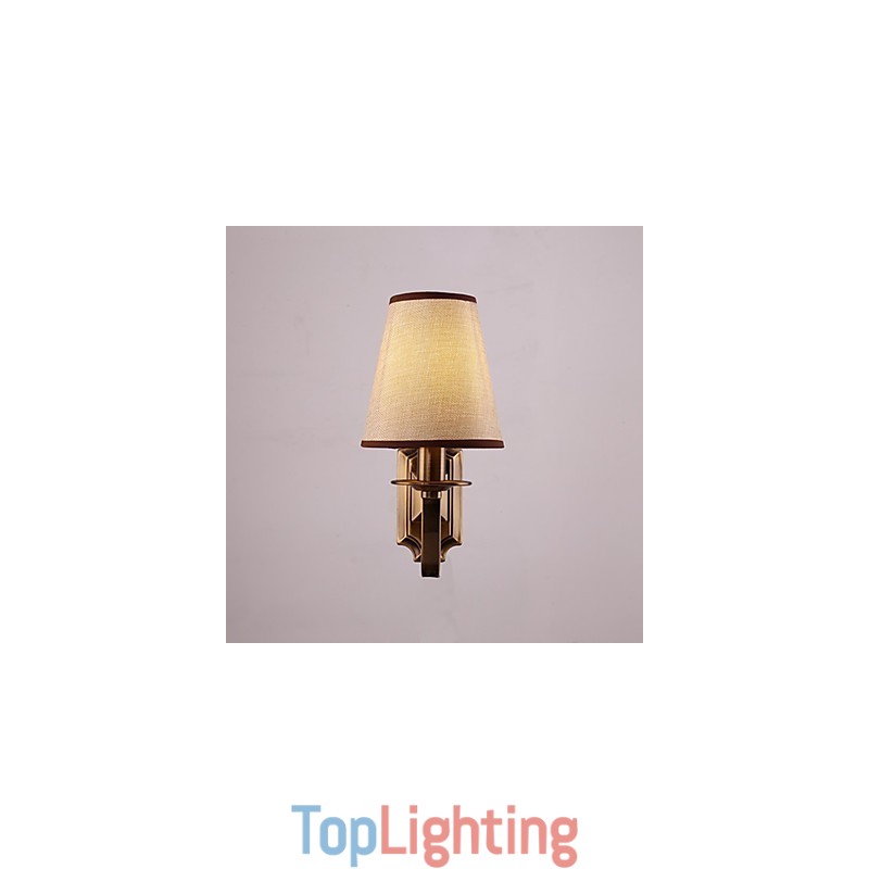 Traditional Classic Electroplated Feature for Eye Protection Downlight Wall Sconces Wall Light