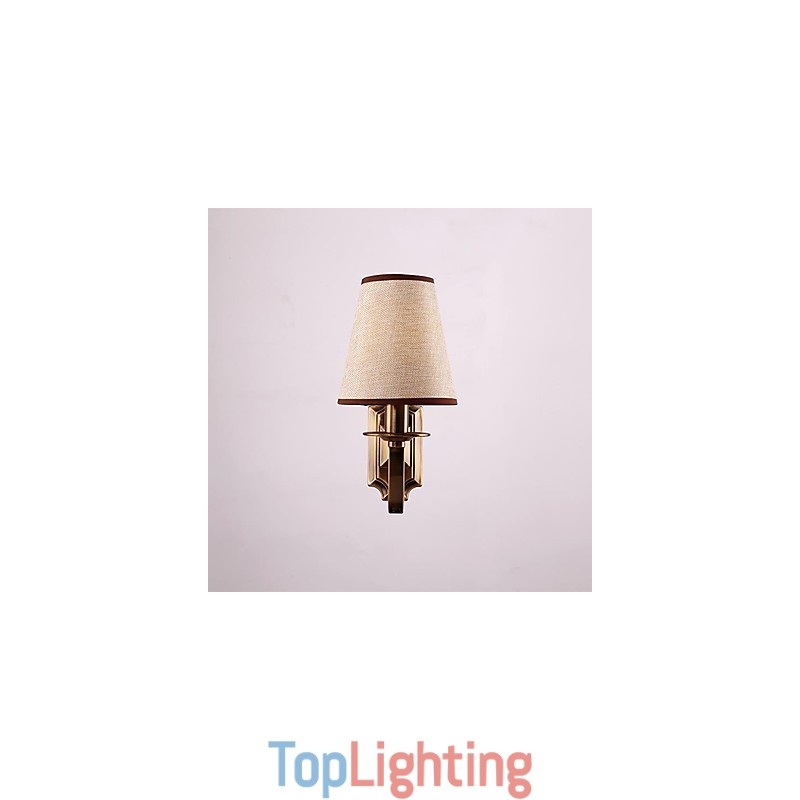 Traditional Classic Electroplated Feature for Eye Protection Downlight Wall Sconces Wall Light