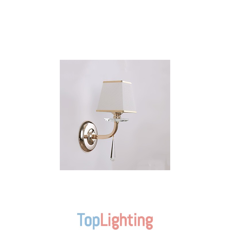 Modern Contemporary Electroplated Feature for Crystal Ambient Light Wall Sconces Wall Light