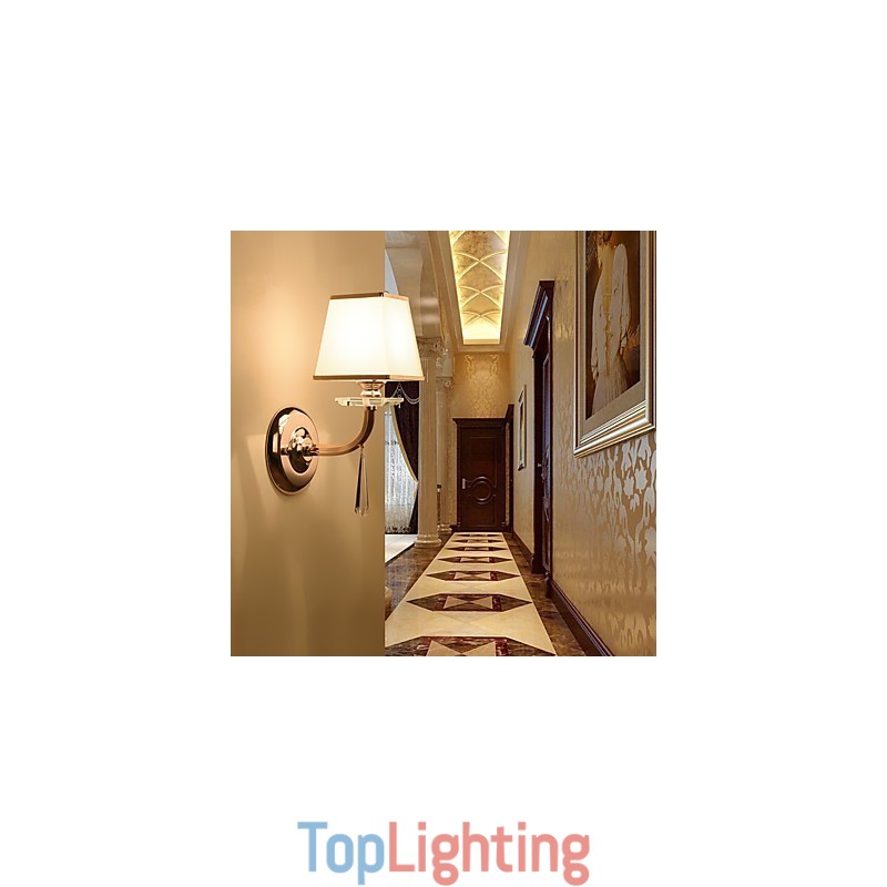 Modern Contemporary Electroplated Feature for Crystal Ambient Light Wall Sconces Wall Light