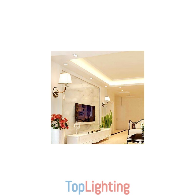 Modern Contemporary Electroplated Feature for Crystal Ambient Light Wall Sconces Wall Light