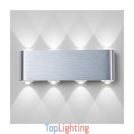 Modern Light Aluminum Flush Mount Wall Lamp Integrated Modern Light Aluminum Flush Mount Wall Lamp Integrated