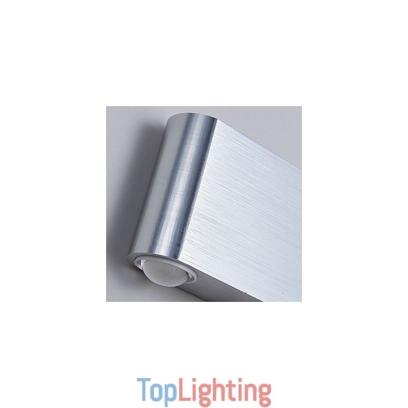 Modern Light Aluminum Flush Mount Wall Lamp Integrated