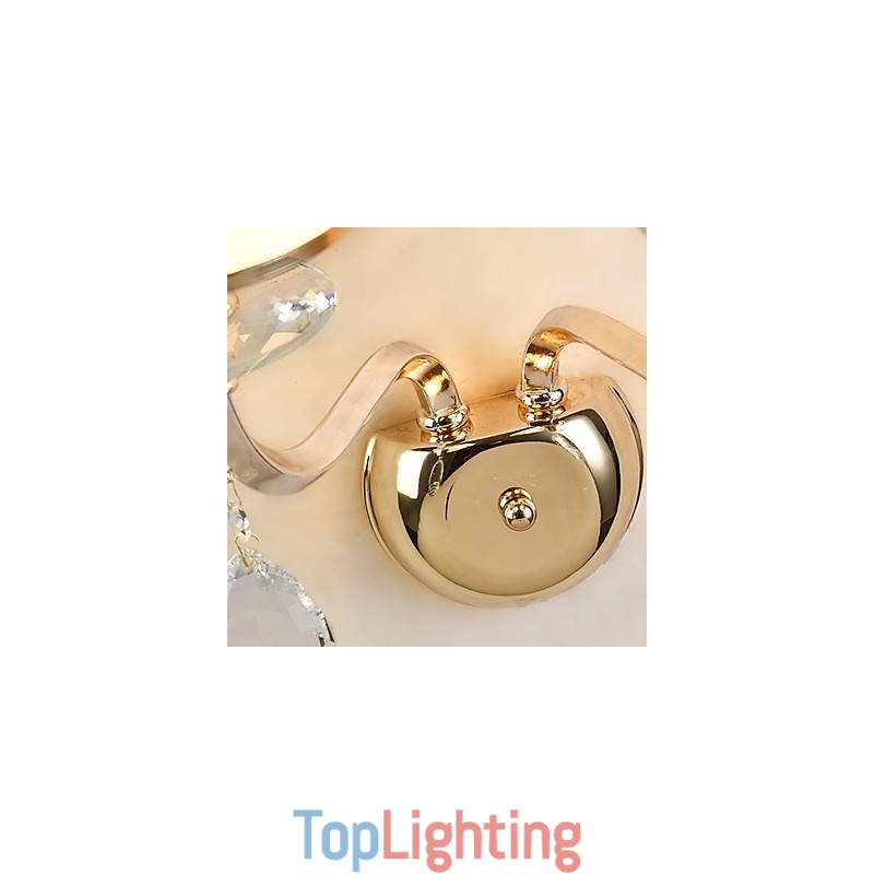 Modern Contemporary Electroplated Feature for Crystal Ambient Light Wall Sconces Wall Light