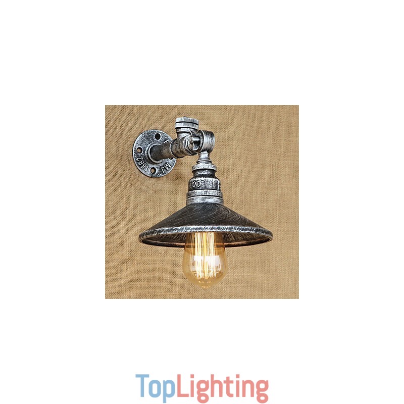 Rustic Lodge Country Retro Painting Feature for Mini Style Ambient Light Wall Sconces Wall